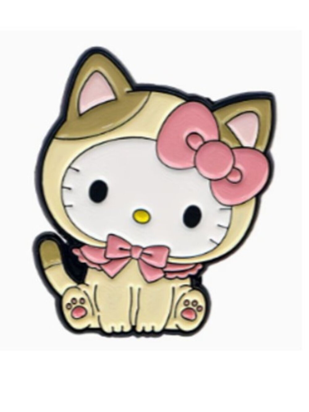 HELLO KITTY “Cat Costume”‎ Enamel Lapel Pin Brooch (NEW & SO CUTE!)